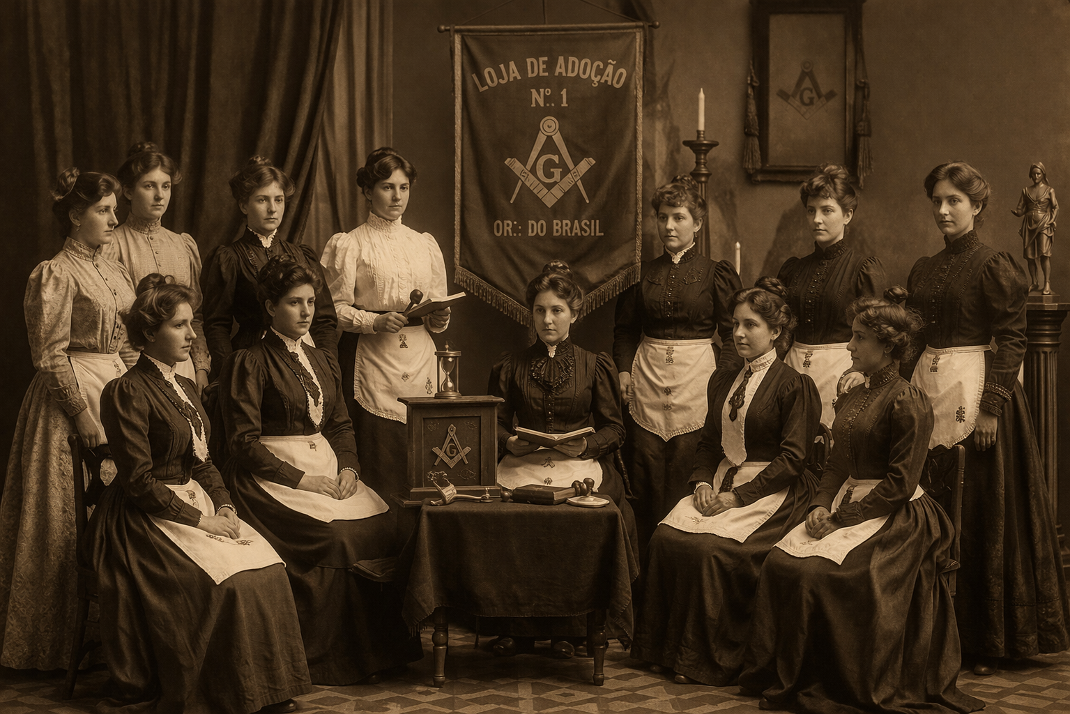 EVAS DE AVENTAL: As Lojas de Adoção brasileiras no final do Século XIX